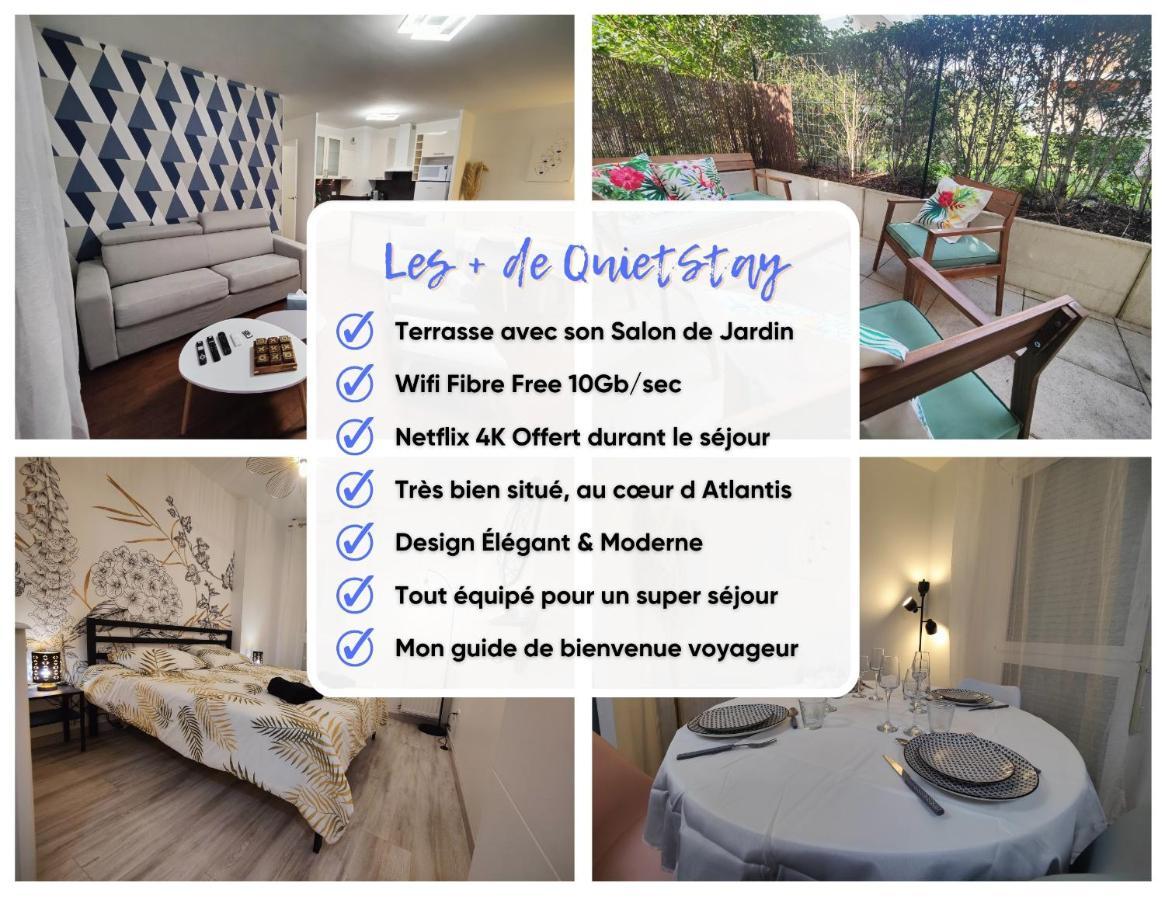 Quietstay 20' Paris, Connected Home Avec Terrasse Massy  Zewnętrze zdjęcie