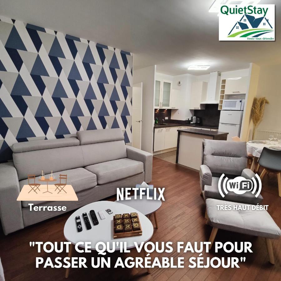 Quietstay 20' Paris, Connected Home Avec Terrasse Massy  Zewnętrze zdjęcie