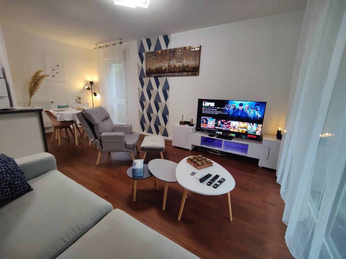 Quietstay 20' Paris, Connected Home Avec Terrasse Massy  Zewnętrze zdjęcie
